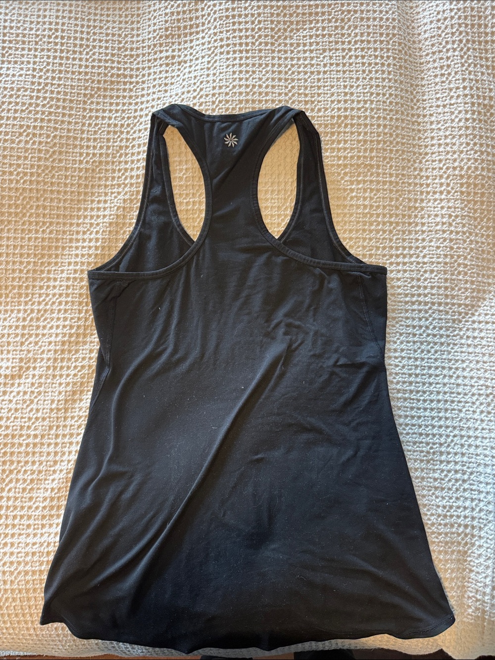 Athleta Black Racerback Performance Tank - Picture 3 of 3